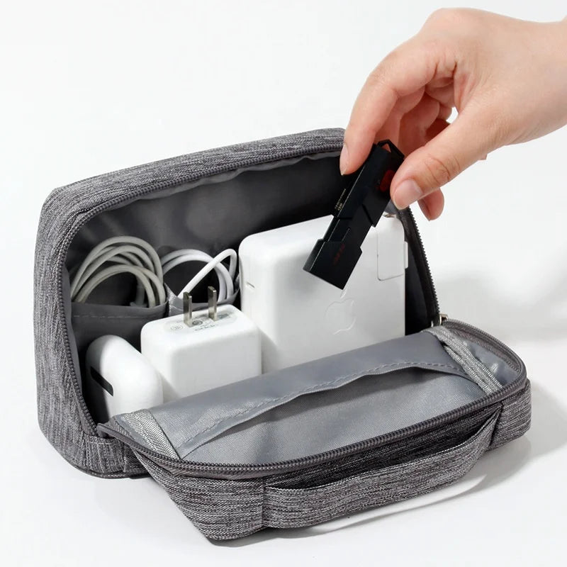 Travel for Bags Waterproof Polyester Zipper Fashion Eco-friendly Makeup Cosmetic Bag Cable Organizer Women Excellent
