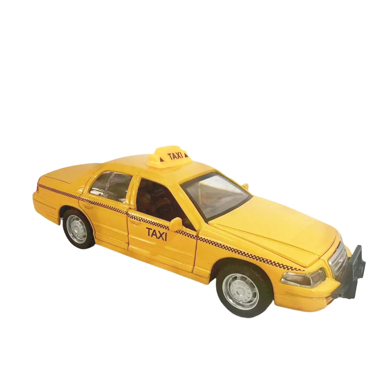 Toy Alloy Model Car - Police Car And Taxi - Collectible Vehicle Models for Kids And Collectors