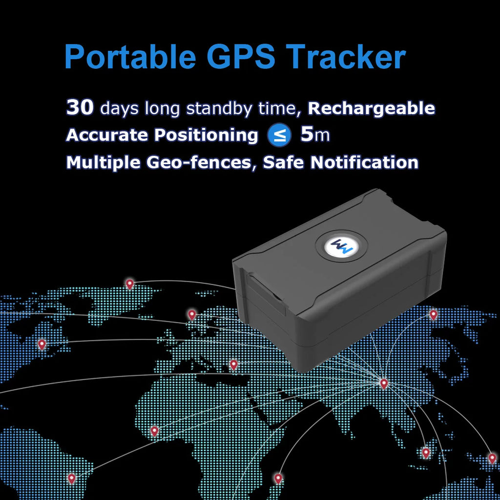 5m Accuracy GPS Vehicle Tracker Remote Anti-Theft for Car Truck Motorcycle Cattle with Affordable Subscription Plan