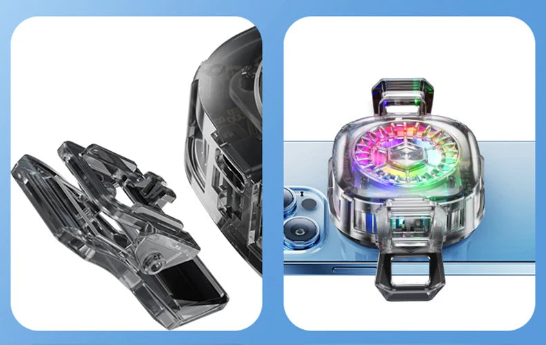 Cooler Gamer For Cell Phone Cooling Fan For Mobile Phone Cooler Phone Gaming Processor Cooler Cell Cooling Phone Fan Radiator
