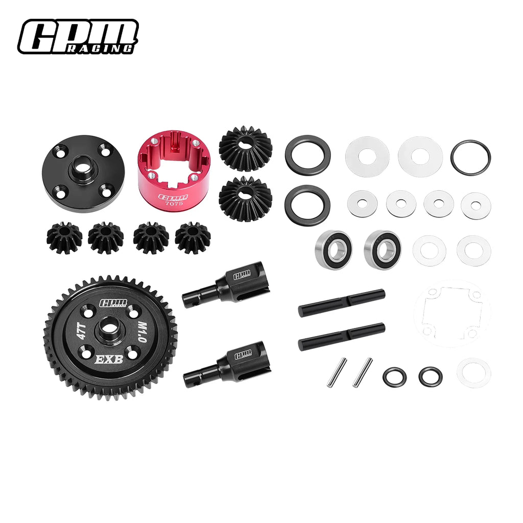 20CrMnTi Steel+7075 Alu Center Complete Diffs ARRMA 1/8 Kraton V6 EXB Notorious