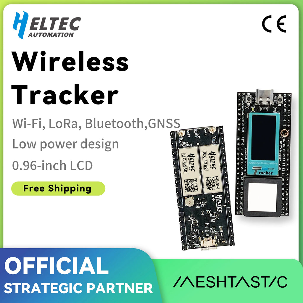 Heltec LoRa Meshtastic Asset Tracker ESP32 SX1262 Wi-Fi Bluetooth GPS Tracker for Vehicle Bike Kids Pet Car Fitness Tracker