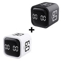 Flip Timer Pause And Resume Mute Vibration Adjustable Sound Alarm 5 10 30 60 Minute Countdown For Task Work Study Kitchen