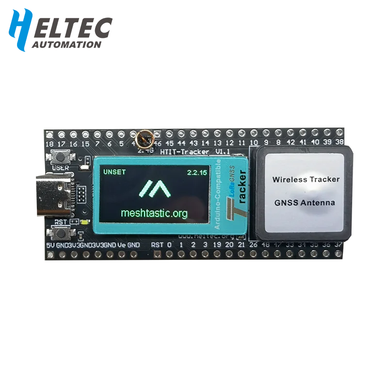 Heltec LoRa Meshtastic Asset Tracker ESP32 SX1262 Wi-Fi Bluetooth GPS Tracker for Vehicle Bike Kids Pet Car Fitness Tracker