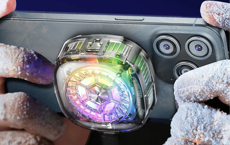 Cooler Gamer For Cell Phone Cooling Fan For Mobile Phone Cooler Phone Gaming Processor Cooler Cell Cooling Phone Fan Radiator