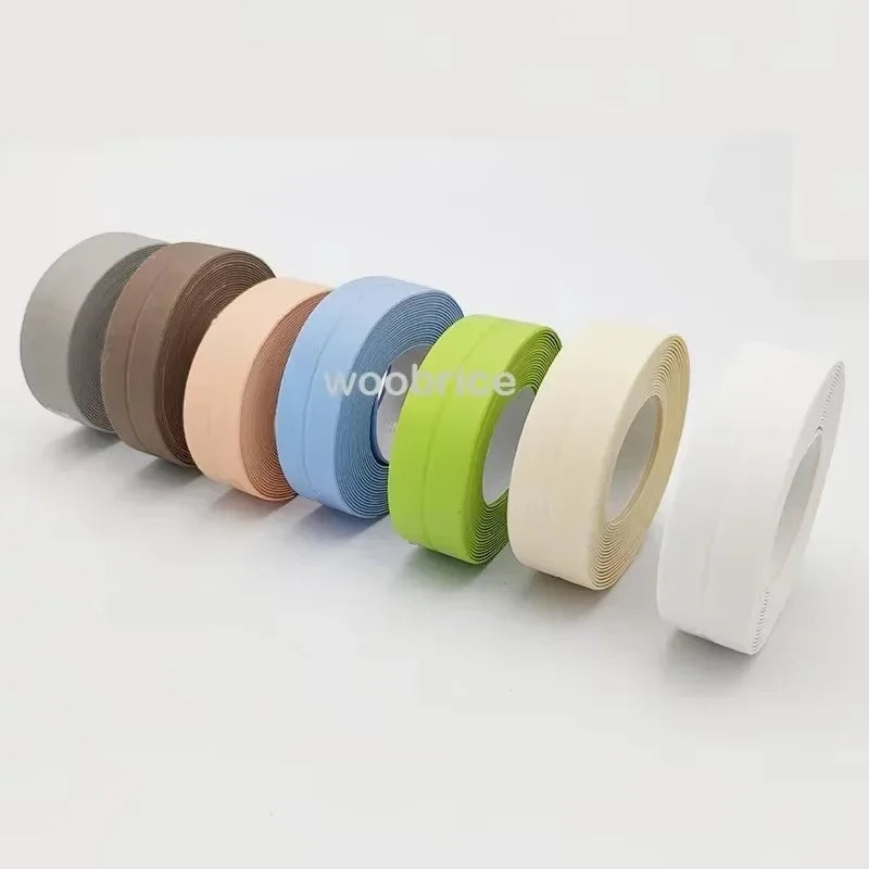 Sealing Waterproof Tape Bathroom and Kitchen Border Tape in The Bath Anti-mildew Caulking Sealed Waterproof Isolate Tape Sticker