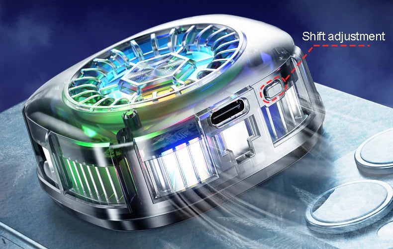 Cooler Gamer For Cell Phone Cooling Fan For Mobile Phone Cooler Phone Gaming Processor Cooler Cell Cooling Phone Fan Radiator