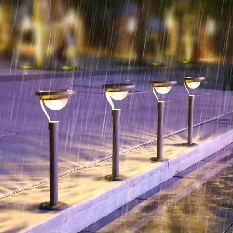 Solar Outdoors Lights New Garden Lamps Powered Waterproof Landscape Path For Yard Lawns Patio Christmas Decoration LED Lightings